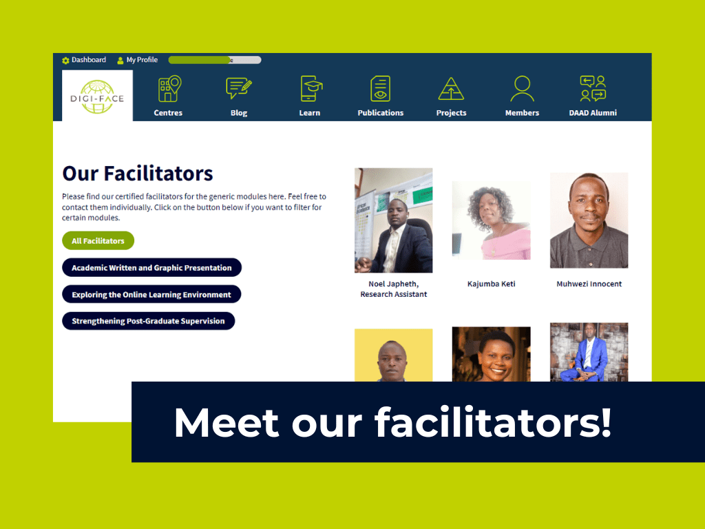 Facilitator database live now!
