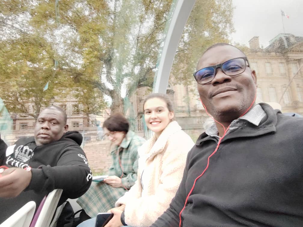 Boat trip in Strasbourg, France