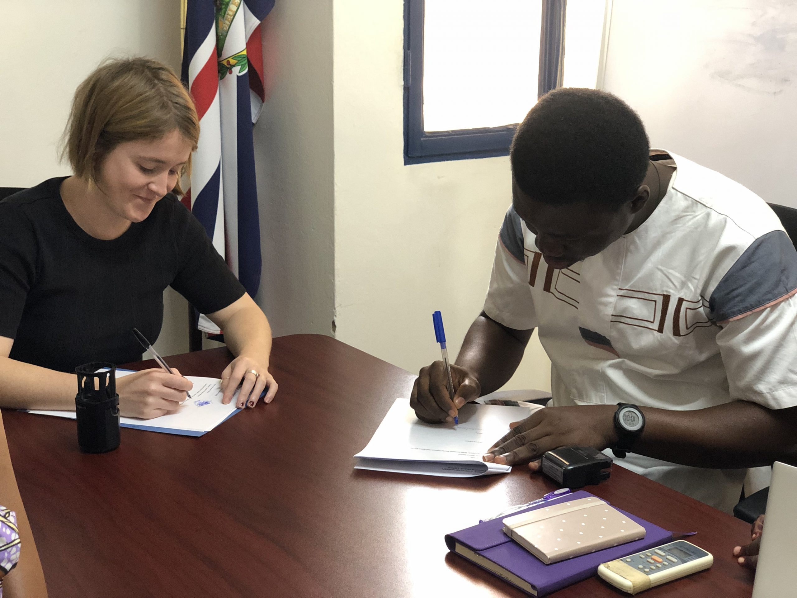 FCDO-IPF grant signing