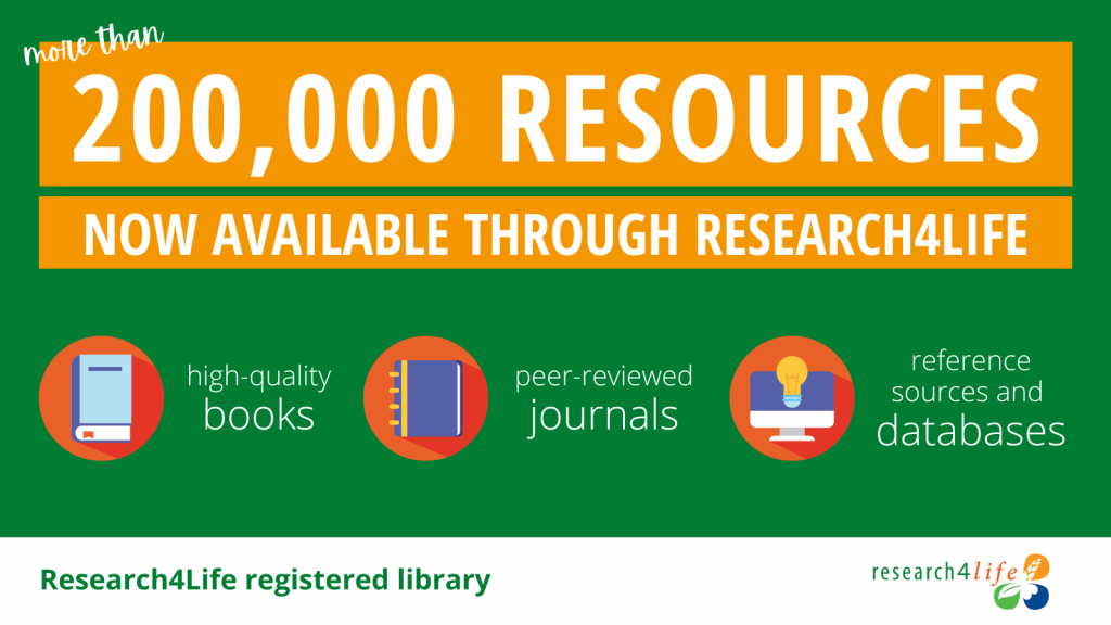 Information event on Research4Life (access to peer reviewed journals and papers)